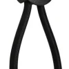 CANVAS SHOCK CORD LOOP 110mm BLACK
