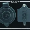 CIGARETTE SOCKET & USB PANEL