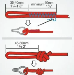 CLAMCLEAT Q-LOK  - PACK OF 2 WITH ROPE