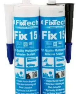 Fix15 White 290ml - Multipurpose Adhesive Sealant