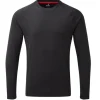 GILL Mens UV Tec Long Sleeve Tee  - Charcoal