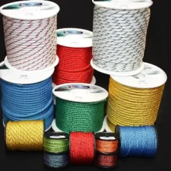 8mm IRB Bowline Braid  - W/F/ELECTRIC BLUE - B/S 1747 KG SOLD PER METRE