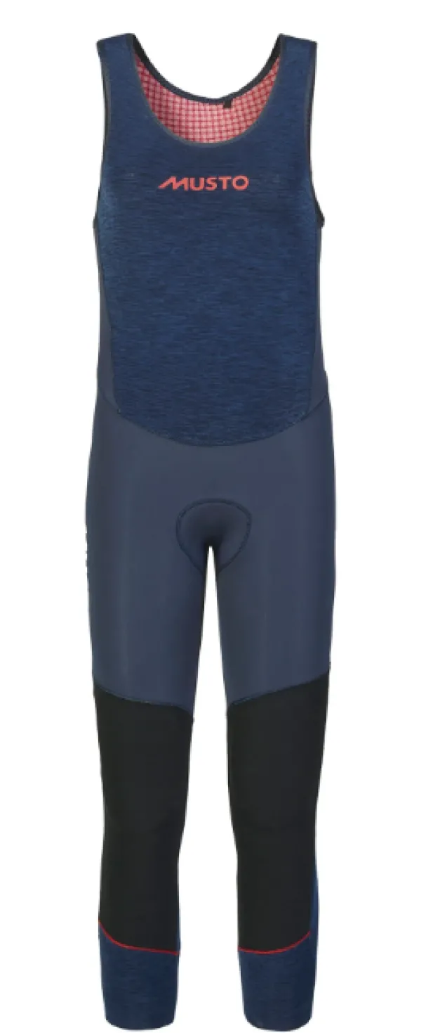 MUSTO JUNIOR FLEXLITE ALUMIN 3.0 LONG JOHN - MIDNIGHT MARL