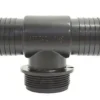 NYLON MALE BSP THREAD WITH BARBED TEE -  3/4 x 20mm