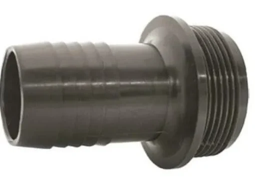 PLASTIC MALE / BARBED REDUCER 1" x 13mm