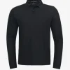 SAIL RACING BOW TECH POLO LONG SLEEVE - CARBON
