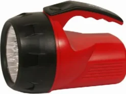 WATERPROOF LED TORCH & BATTERIES
