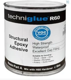 WEST SYSTEMS RB60 Techniglue Structural Adhesive Resin 1 LITRE - AVAILABLE IN STORE ONLY 1 Litre